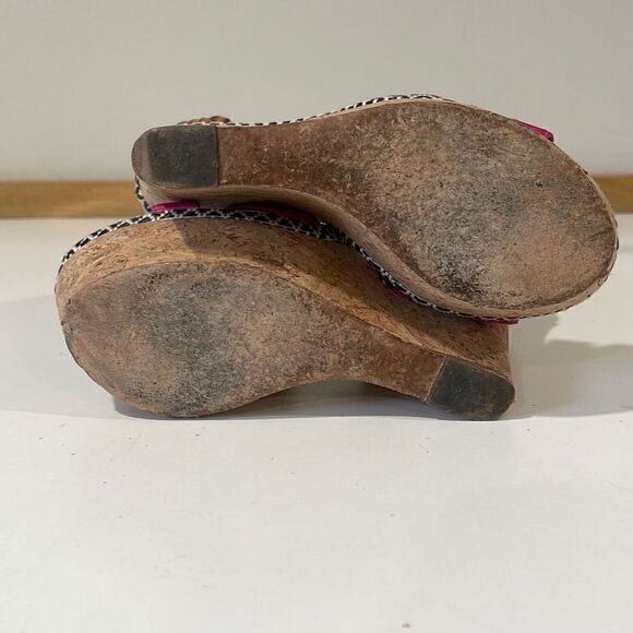 Rupert Sanderson Wedge/Platform Sandals Size 38.5 - Picture 11 of 12